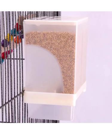 Automatic No-Mess Bird Feeder for Small and Medium Parrots - Seed Feeder Cage Accessory - Buy Online on GoSupps.com