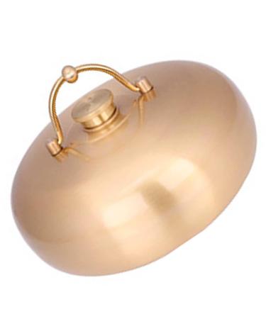 Copper hot water bottle with cover hot water bottle with knitting cover heat bottle Children adult hot water Bottle heat bottles for treatment