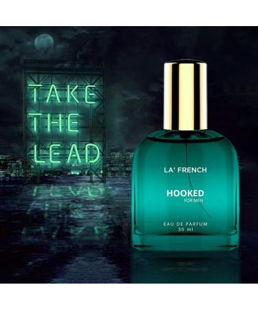 Hooked Perfume 30ml for Men | Eau De Parfum | Long Lasting | Premium Luxury | Fresh Fragrance Scent | Travel-Friendly Perfume | Date Night Perfume - Buy Online on GoSupps.com