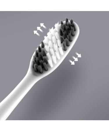 Virtcoy 2-in-1 Soft Toothbrush with Tongue Scraper | Reduce Bad Breath with Nanoborst Technology - Buy Online on GoSupps.com