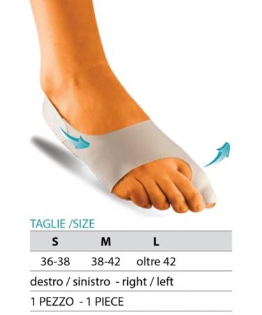 Orione OK PED Safte Daily Corrector for Left Valgus Arch | Size 38-42 - Optimize Comfort & Support - Buy Online on GoSupps.com