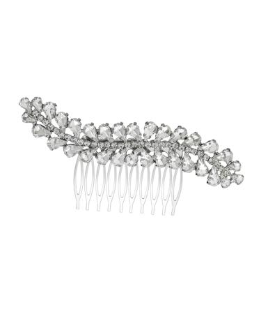 Ipetboom 1 Pc Comb Glammetic Glamzilla Beauty Wedding Ceremony Yinm The Prom Nupec Hair Prop Creative Headdress Wedding Dress Hair Accessories Hair up Hairpin Bride Headgear Alloy