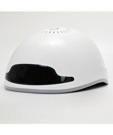 Wearable Hair Growth Helmet Chargeable Hair Growth Helmet with 152 Lasers & Wavelength of 678nm Black Hair Regrowth Treatment & Loss Treatment Full Scalp Coverage for Men and Women - Buy Online on GoSupps.com