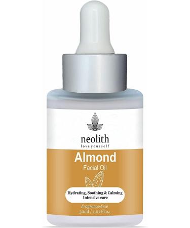 Neolith Organic Natural Almond oil for Hair Skin Nail Body | Hydrating Nourishing Moisturizing Soothing & Calming Intensive Carrier oil | 30ml - Buy Online on GoSupps.com