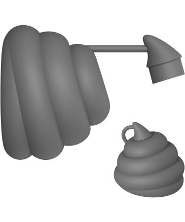 Silicone Toothpaste Cover - Creative Dog Toothpaste Toppers Squeezer | Multifunctional Self Closing Toothpaste Caps Odorless Toothpaste Dispenser Caps for Kids Adults Tedious Gray - Buy Online on GoSupps.com