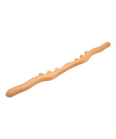 Wooden Schabestab Anggrek Home Muscle Relax Tools Acupuncture Point Massagestab Gua Sha Stab Charge Book for muscle relaxation and relief of pain