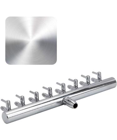 Pawfly 8-Way Aquarium Air Flow Regulator | Chrome Copper Splitter Valve for International Shipping - Buy Online on GoSupps.com