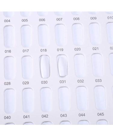  ZJchao Nail Presentation Book 2 Types of Nail Color Display Board Books Nail Polish Color Display Card Board (Card Book) - Buy Online on GoSupps.com