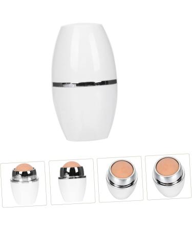 Housoutil 1pc Facial Oil Absorbing Ball Face Massager Oil- Absorbing Volcanic Face Roller Natural White 1 count (Pack of 1) - Buy Online on GoSupps.com