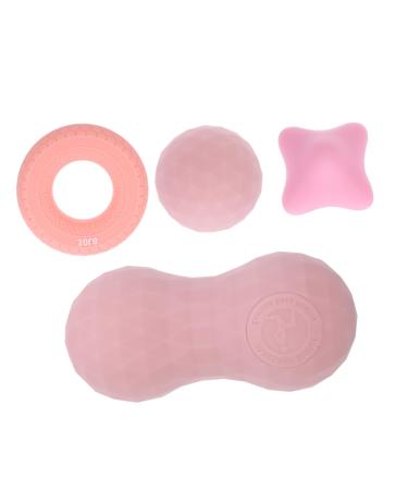 Kombiuda 4 pieces Fascia ball Muscle Roller Massage Ero-Nuss-Relzpunkt triggerpunkt triggerpunkt trigger point roller balls made of foam fascial balls fascia balls.
