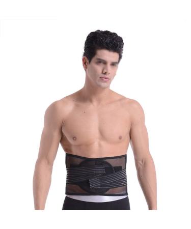 Samnuerly Waist Support Belt for Men Women Relief from Back Pain Herniated Disc Sciatica Scoliosis (Size : S)