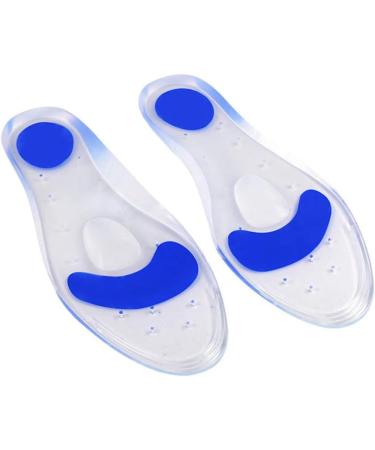 Foot Vault Pad Shoe Cushions for Plantar Fasciitis - X-Large Silicone Insoles for Running Support - Buy Online on GoSupps.com