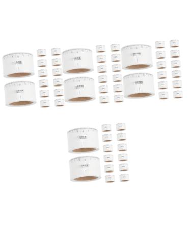 FOMIYES 200 Pcs specialty tools make up kit eyebrow powder measuring eyebrow shaper eyebrow line major