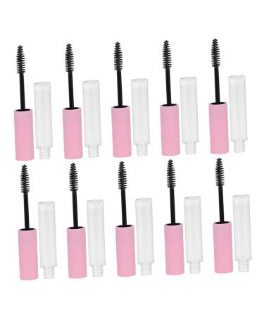 Didiseaon 15pcs Mascara Empty Tube Clear Mascara for Eyelashes Clear Eyelash Mascara Lash Wand Pink Plastic