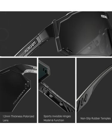 RINKUOLYO Sports Polarized Sunglasses | UV 400 Protection for Men and Women - Ideal for Cycling, Skiing, Driving - Buy Online on GoSupps.com