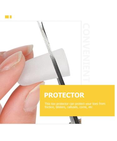 Healeved 10pcs Toe Separator & Protector Set - Silicone Toe Caps for Blisters, Ingrown Toenails, Toe Guard Sleeves - Buy Online on GoSupps.com