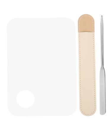 1 Set Liquid Foundation Palette Spatula Makeup Foundation Mixing Pigment Makeup Spatulas Korean Foundation Spatula Foundation Mixing Spatula Cosmetics Tool Makeup Spatula Tool