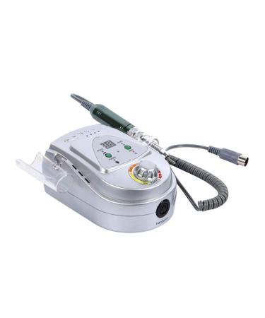 Electric Nail Files Acrylic Nail Remover Electric Polisher Kit 30000 RPM Professional Nail Files Polisher Kit Sander Nail Buffer Manicure Pedicure Polishing Tools Silver