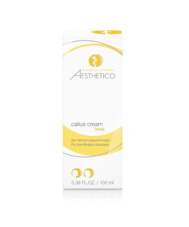 AESTHETICO Callus Cream - Urea Formula for Severe Calluses & Cracked Skin | 100ml - Effective Skin Treatment International Shipping Available - Buy Online on GoSupps.com
