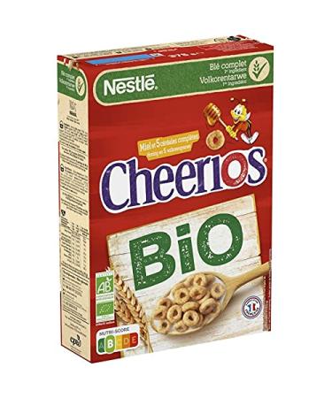CHEERIOS - Organic Cereal 375G - Pack of 3