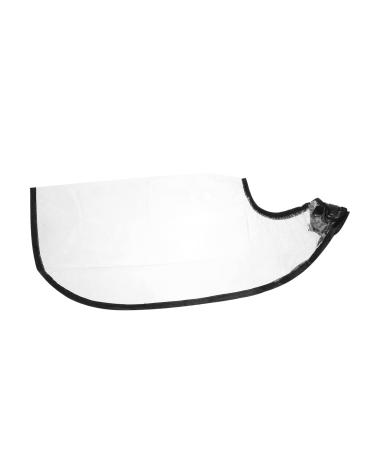 Beavorty Hairdressing Funnel 2pcs Shampoo Funnel Beauty Tools Hair Dye Tools Hair Cape Hair Styling Funnel Hair Dryer Funnel Upright Hair Wash Funnel 59X25X1CM Transparent Color