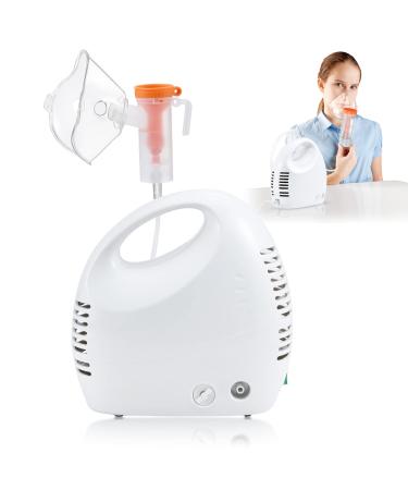 Nebulizer Machine for Adults and Kids Portable Jet Nebulizer with Complete Set Accessories Portable Steam Inhaler with Compressor System for Home Daily Use Black-t