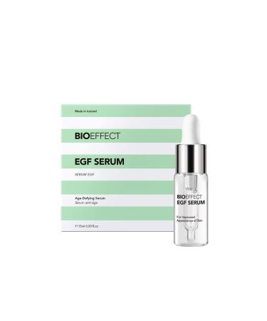 BIOEFFECT EGF Serum with Hyaluronic Acid and Barley Growth Factor  Best Rejuvenating Facial Treatment Fights Wrinkles  Hydrating  Firming  Anti-Aging Skincare for Face & Neck  Oil-Free