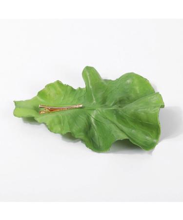 Beaupretty Fake Lettuce Leaves Artificial Vegetables Lettuces Alligator Hair Clip Vegetable Hairpin Hair Clip Cute Hair Accessories Sweet Barrette Creative Party Headdress for Women Girls - Buy Online on GoSupps.com