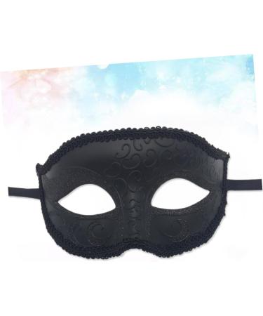 FRCOLOR Eye Mask Black Themed Prom Mask Eye Stand Out Mask Makeup Masquerade Ball Party Mask Costume Party Masquerade Mask Male and Female Mask Dreses Wedding Men and Women Halloween - Buy Online on GoSupps.com