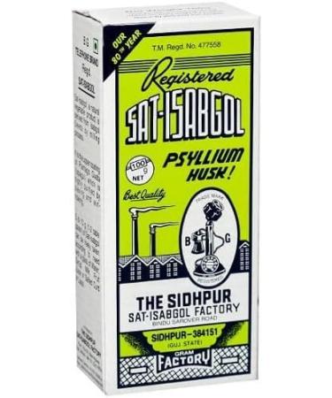 Sat-Isabgol (Psyllium Husk) 100g (Pack of 3) 10 Servings (Pack of 3) - Buy Online on GoSupps.com