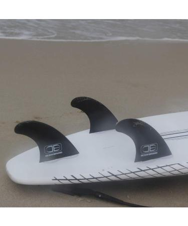 OCEANBROAD Surfboard Fin Thruster 3 Fins for FCS-Based Fin Box with Screws Wax Comb Key - Buy Online on GoSupps.com