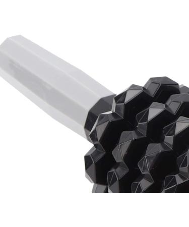 Manual Massage Tab for Deep Muscle Relaxation - Black Muscle Roller for Yoga & Fitness | Relieve Sore Muscles - Buy Online on GoSupps.com