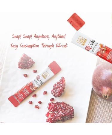 Korean Beauty Baekje Geumsan Women's Pomegranate Collagen Jelly Stick 5.1oz / 6 Count (1 Pack) 1 Count (Pack of 6) - Buy Online on GoSupps.com