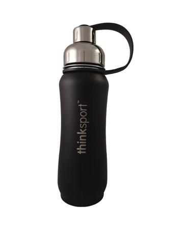 Thinksport BPA-free Double Wall Vacuum Insulated Stainless Steel Sports Bottle Silver 17oz