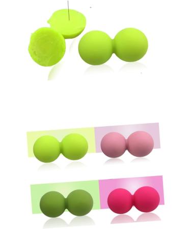 Solustre 3-in-1 Massage Ball for Muscle Relief | Weight Lifting Equipment | Yoga & Party Needs - Buy Online on GoSupps.com