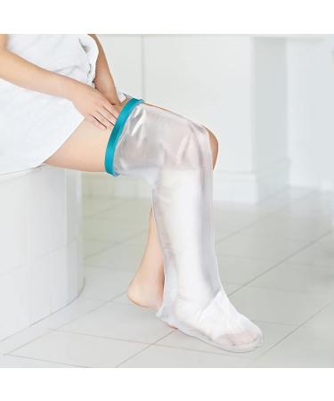 104cm Waterproof Shower Protection Leg & Foot Wrap | Plaster Protection for Injuries - Buy Online on GoSupps.com