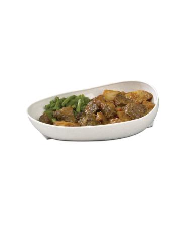 SP Ableware Skidtrol Scooper Dish with Non-Skid Base - Sandstone (745371000) - Buy Online on GoSupps.com