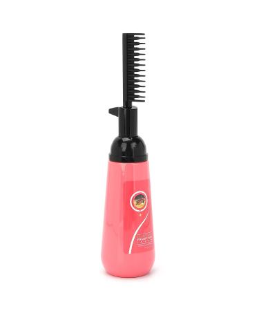 Hair Straight Cream with Built In Comb Keratin Hair Serum Professional Crystallizing Hair Straightener Smoothing Softening Hair Straightener for Curly Frizzy and Wavy Hair 150ml