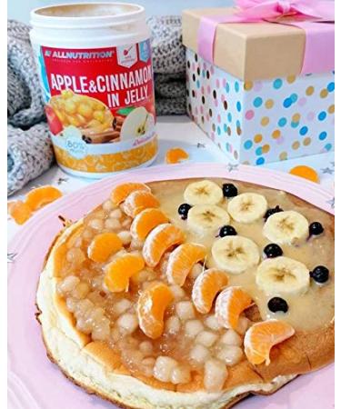 All-Nutrition Jelly Fruits - Low-Calorie High-Protein Apple & Cinnamon Dessert - 1000g Pack - Buy Online on GoSupps.com