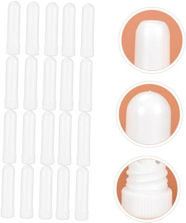 Healifty 20pcs Snorkel Plastic Containers - Refillable Makeup and Essential Oil Nasal Inhalers for Aromatic Therapy - Buy Online on GoSupps.com