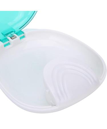 Durable Green Retainer Box | Portable Orthodontic Case for Denture & Oral Care - Buy Online on GoSupps.com