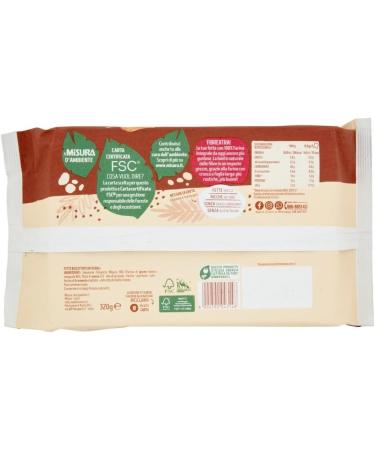  Italian Gourmet E.R. Misura Integrali Fibraextra Pack of 6 rusks with wheat and oat fiber 320 g + Italian Gourmet polpa 400 g - Buy Online on GoSupps.com