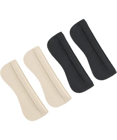 Mobestech 12 Pairs Heel Protector Pads - Forefoot Cushion Covers & Anti-Drop Heel Stickers for Men & Women - Comfort Insoles for Heels - Beige - Buy Online on GoSupps.com