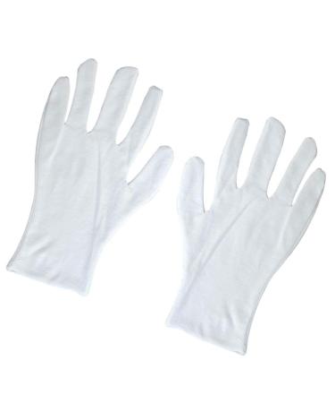 minkissy Cotton Work Gloves 18 Pairs Work Gloves White Gloves Factory Gloves Cotton Gloves Lengthen White Work Gloves - Buy Online on GoSupps.com