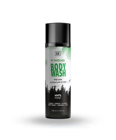 BOYZZ ONLY Black on White Natural and Organic NO NONSENSE Body Wash - EWG VERIFIED - | Cruelty Free | Vegan. Free of harsh ingredients such as parabens and sulfates.