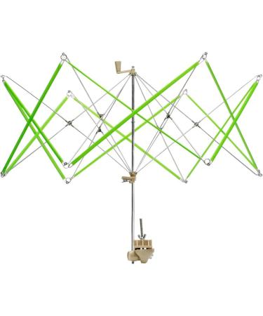 Yarn Swift Umbrella Swift Yarn Winder | Hand-Operated Tabletop Knitting Ball Winder for Fiber, Wool, String, Thread, Skein Holder - Buy Online on GoSupps.com