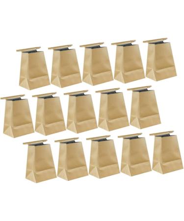 60 Pack Light Brown Kraft Paper Car Trash Bags - Ideal for Travel, Vomit, and Mini Waste - Buy Online on GoSupps.com