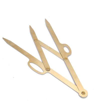 Gold Eyebrow Stencil Ruler for Positioning and Shaping - Stainless Steel Microblading Tool - Buy Online on GoSupps.com