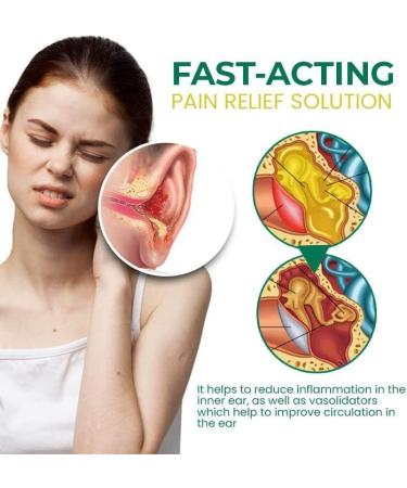 PureHear Organic Ear Support Elixir Natural Ear Drops for Ear Pain (2pcs) | GDSAFS Oveallgo - Buy Online on GoSupps.com