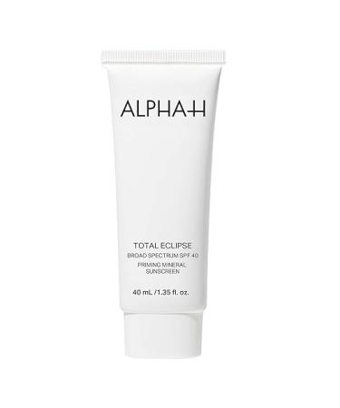 ALPHA-H | Total Eclipse Broad Spectrum SPF 40 Firming Mineral Sunscreen Moisturizing Tinted SPF for UVA/UVB Protection